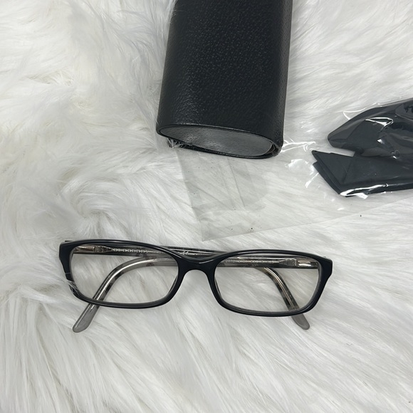 Burberry Eyeglasses B 2073 3470 Spotted Olive Rectangular Frame Italy 53-16-135 - Picture 3 of 12